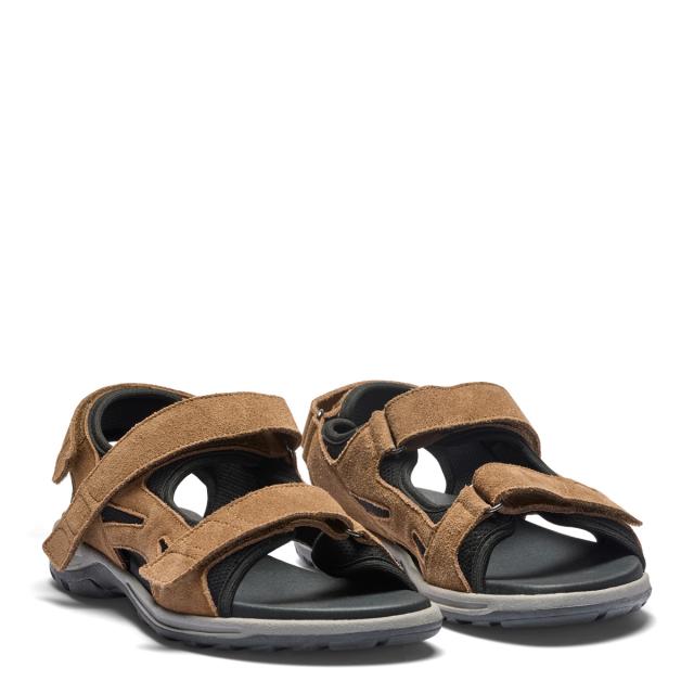 Sporty herresandal med regulerbare velcroremme