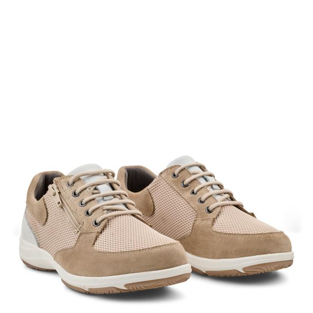 Damesko med TekstilStretch, snøre og lynlås