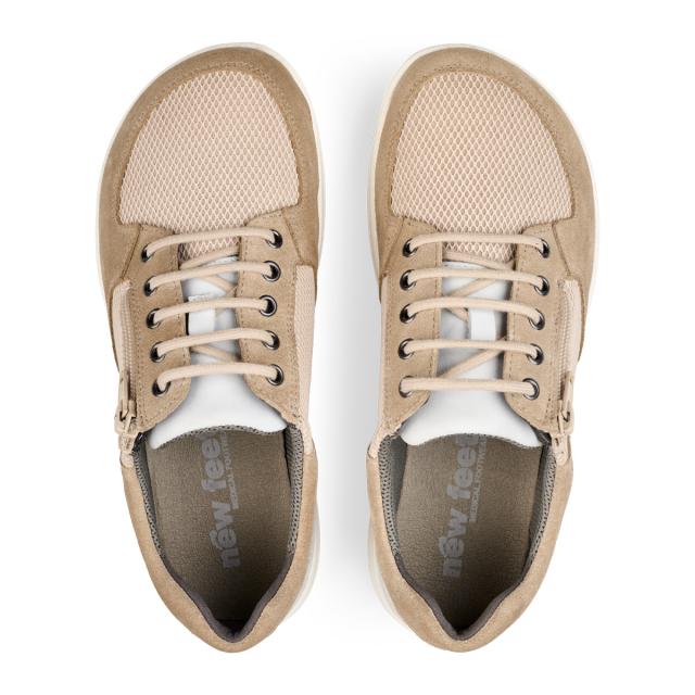 Damesko med TekstilStretch, snøre og lynlås