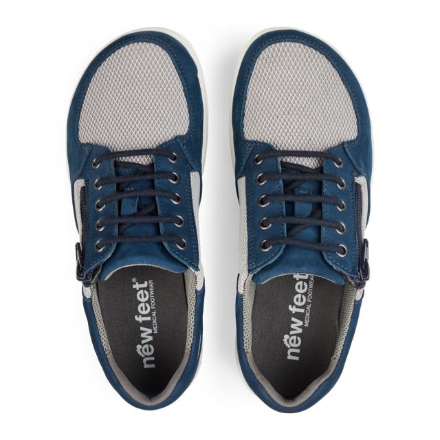 Damesko med TekstilStretch, snøre og lynlås