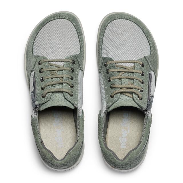 Damesko med TekstilStretch, snøre og lynlås