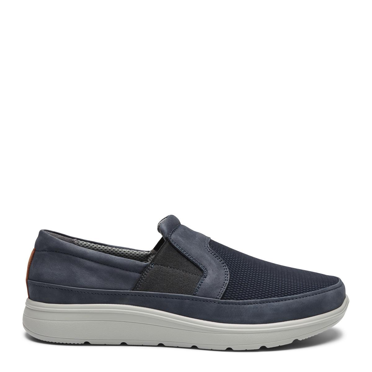 Herreloafers med elastik i siderne