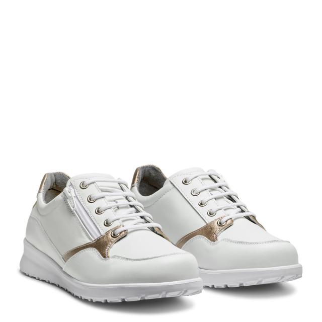 Snøresko med lynlåslukning - til damer