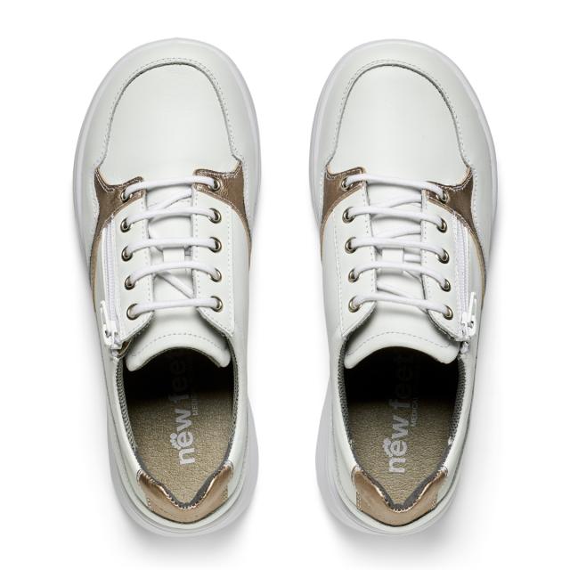 Snøresko med lynlåslukning - til damer