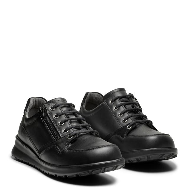 Snøresko med lynlåslukning - til damer